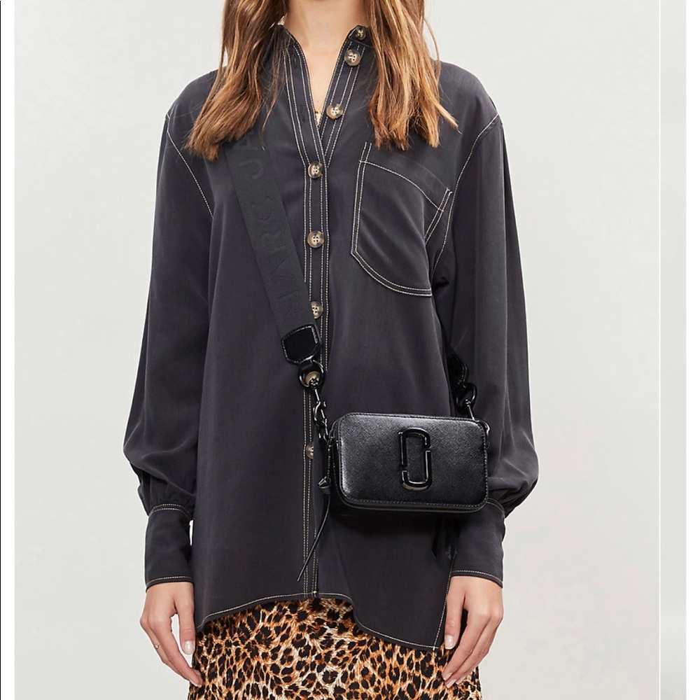 Topshop Oversized Woven Shirt
